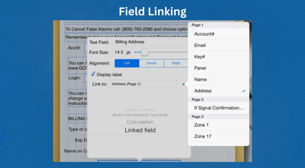 Field Linking